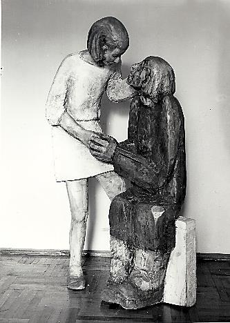 Děti (1984 1987) pískovec ZŠ