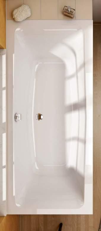 Díky jemnému a jednoduchému designu můžete produkty řady CONCEPT 100 snadno kombinovat s ostatními koupelnovými prvky. Co je lepšího než osvěžující koupel?