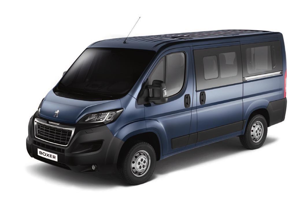 NEJPRODÁVANĚJŠÍ ZNAČKA UŽITKOVÝCH VOZIDEL ROKU 2017 CENÍK BOXER POLOCOMBI / COMBI / MINIBUS (5-9 MÍST) NOVÉ MOTORy 2.2 BlueHDi - Euro 6.2 SERVIS NA 2 ROKY NEBO 90.000 KM ZDARMA!