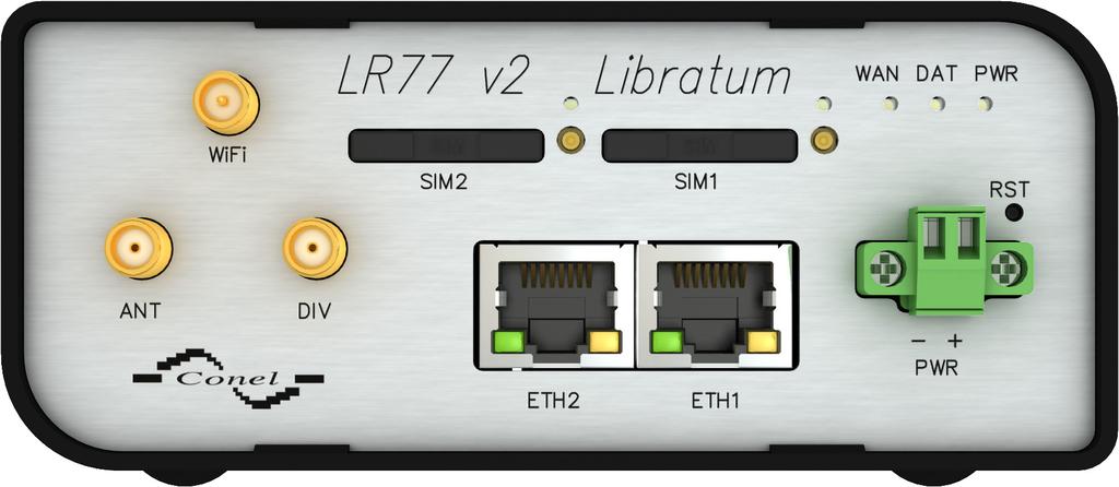 5. Provedení routeru 5.1 Verze routerů Router LR77 v2 Libratum je dodáván v níže uvedených variantách.