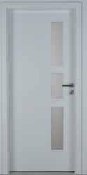 farba biela hladká dvere model