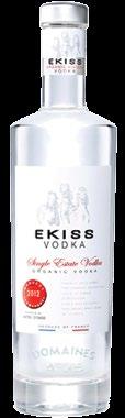 Ekiss Vodka Južné Francúzsko Vodka Vyrobená výhradne z