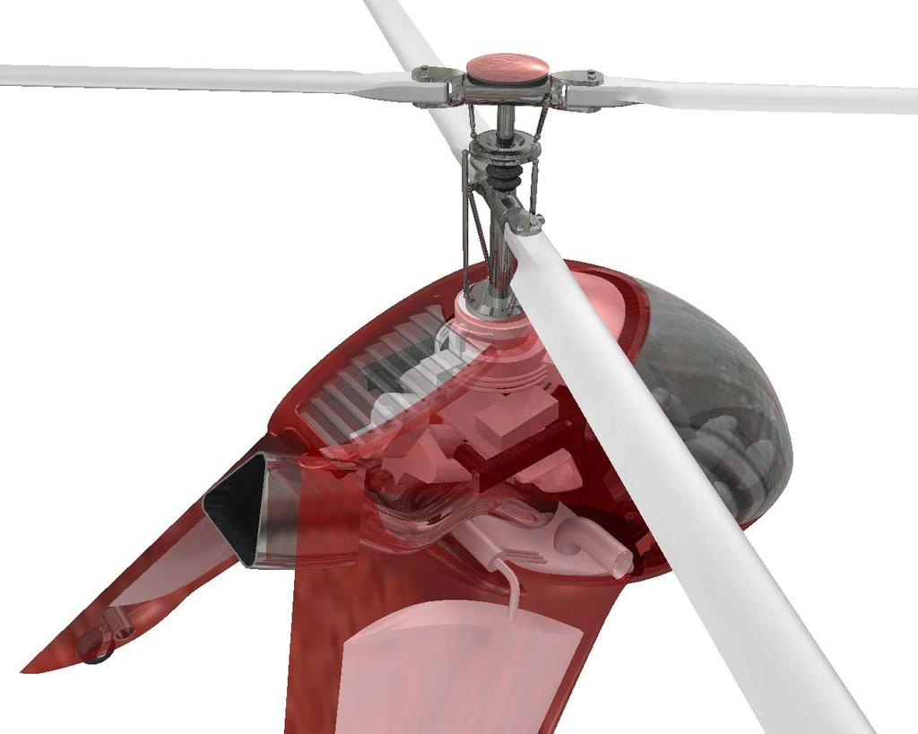 Te c h n i k a 2.13. Řízení Rotorová hlava je ovládána elektroimpulsním systémem řízení. Tudíž zde není mechanická vazba mezi ovladači v pilotním prostoru a deskou cykliky.