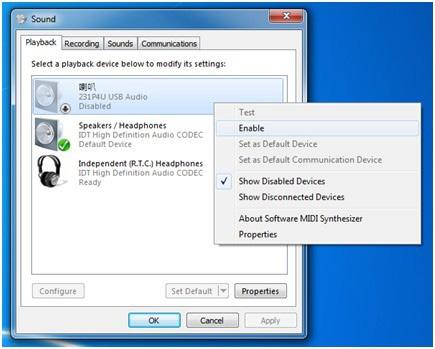 3. Představení USB rozbočovače se zobrazovačem 2. Klepněte pravým tlačítkem na 231P4U USB Audio, poté na Povolit. zobrazovačem užitečným pomocníkem, který obsadí pouze jeden USB 3.0 port notebooku.