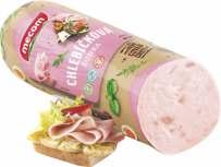 Chlebíčková šunka Debrecínska šunka