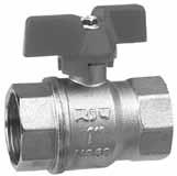 Kulový ventil typ 4174/4334 Od -20 C do +110 C Univerzální kulové ventily pro průmyslové instalace.