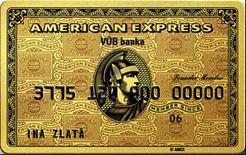 Exkluzívne iba vo VÚB kreditné karty American Express Kreditná platobná karta Blue od American Express 100% zľava z poplatku za vedenie kartového účtu na prvý rok* úverový limit 500-9000 EUR