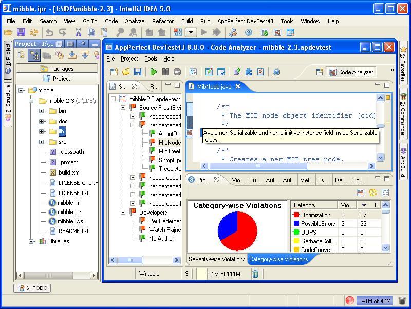 4.1.4. PMD Nástroj PMD je analyzér zdrojového kódu pro vícero programovacích a skriptovacích jazyků.