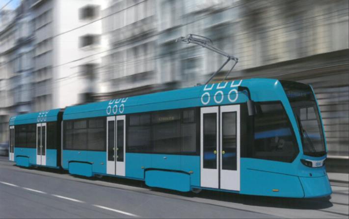 Tramvaj má níže uvedené technické údaje: Continuously low-floor 360 mm/ 450 mm nad TK, 188 cestujících, 61