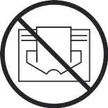 NL Dit symbool op uw apparaat betekent: niet afdekken! EN This symbol on your device means: do not cover! DE Dieses Symbol auf Ihrem Gerät bedeutet: Nicht abdecken!