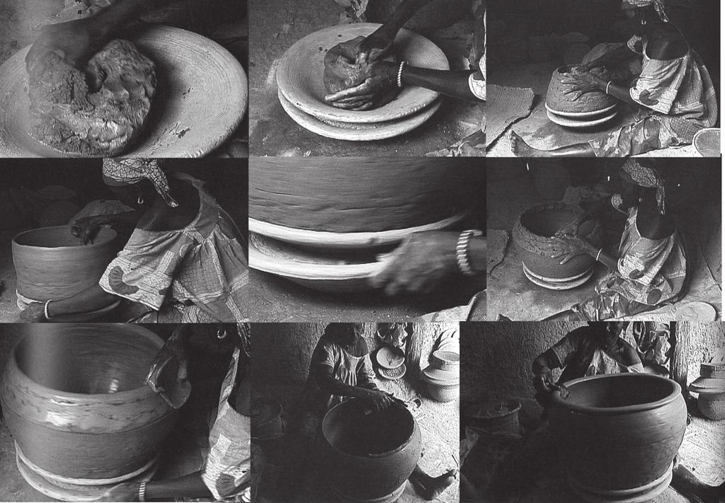 Běhounková Obr. 6. Technika stáčení na kruhu (podle Virot 2005). Fig. 6. Wheel coiling (after Virot 2005). 3.