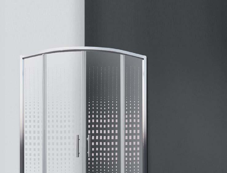 SPRHOVÉ KOUT LD3+LS sprchové dveře posuvné pro instalaci do niky nebo pro kombinaci s boční stěnou UFFLO NEO TP LD3/800 LD3/ LD3/950 LS/750 LS/850
