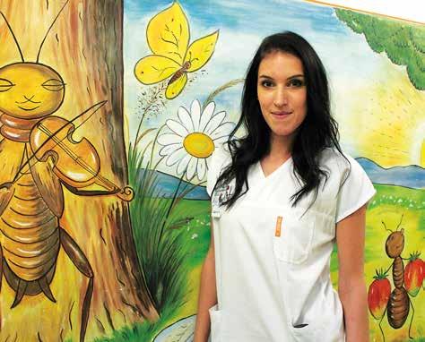 ROČNÍK 10 ČÍSLO 2 DUBEN 2017 Pavlína Korkešová chtěla být lékařkou od dětství MLADÁ PEDIATRIČKA NEMOCNICE PROSTĚJOV JE RÁDA, KDYŽ SE NEMOCNÉMU DÍTĚTI ULEVÍ A USMĚJE SE. Text a foto: Ing.