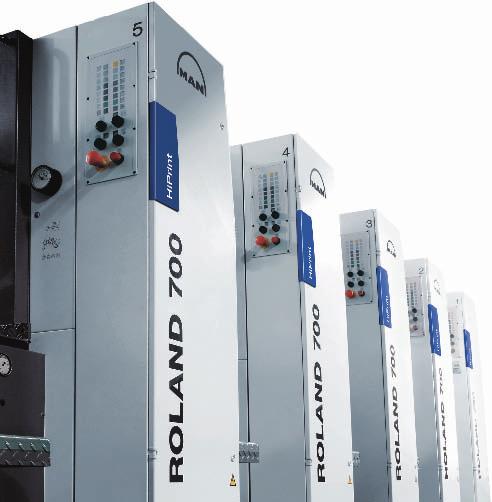 ROLAND 700»Next Generation«HiPrint DirectDrive Budoucnost je jistá Přichází od nás Další epocha nových archových strojů MAN Roland formátu B1.