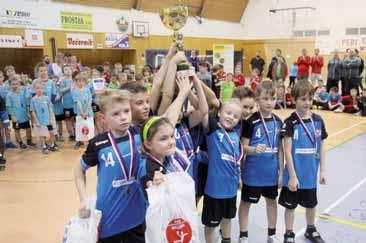 Do střetnutí o zlato postoupily Nové Veselí a Velké Meziříčí, aby se z celkového triumfu radovala novoveselská omladina po finálovém výsledku 12:9.