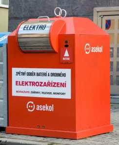 Cíl POH: F2 Odpovdnost: Opatení (program); innosti Vazba na závaznou ást POH kraje Cílová hodnota: Indikátor: Poteba zdroj: Termín Sbr drobného elektrozaízení 2012 realizace: Msto, svozová firma a)