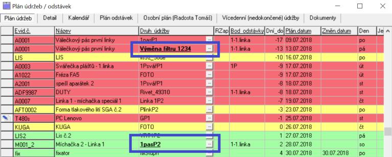 právě v době, kdy ho potřebujeme, než jdeme provést údržbu, případně tiskneme