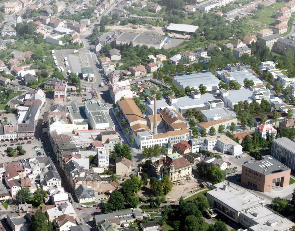 64 BULLETIN ČKA 3/18 továrního komína, určené k rekonstrukci a novému využití. Zároveň se připravuje výstavba nových stavebních objektů včetně technické infrastruktury.