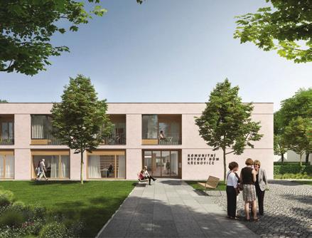 83 SOUTĚŽE VÝSLEDKY SOUTĚŽÍ KOMUNITNÍ BYTOVÝ DŮM PRO SENIORY KŘENOVICE Dvoufázová otevřená projektová architektonicko-urbanistická soutěž Vyhlašovatel Obec Křenovice Sekretář Ludmila Veselá Předmět