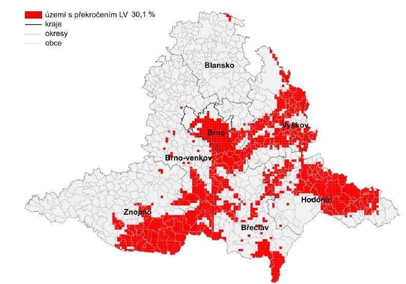 Oblasti se zhoršenou kvalitou ovzduší (OZKO) Pro vymezení zón a aglomerací se zhoršenou kvalitou ovzduší ve smyslu zákona o ochraně ovzduší a podle nařízení vlády č. 597/2006 Sb.