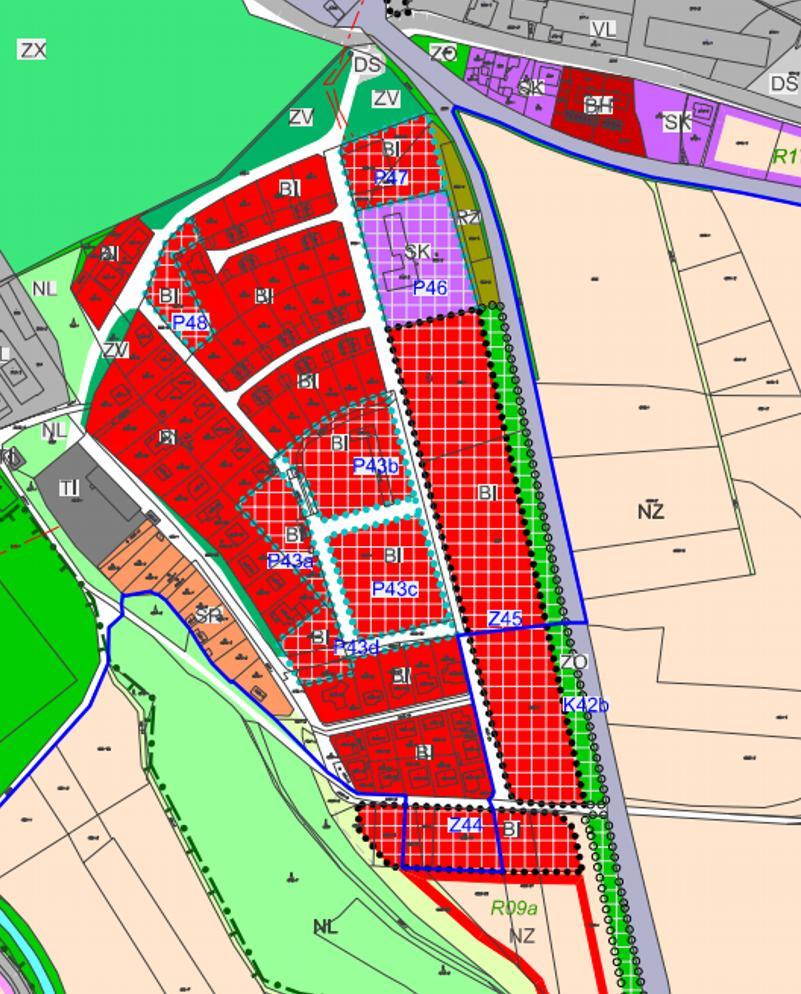 1. ÚČEL DOKUMENTACE Město Březnice má platný Územní plán Březnice (účinnost od 27.12.2012). Pro zastavitelnou plochu Z 45 vyplývá z územního plánu podmínka pořízení územní studie (ÚS).