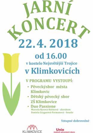 Město Klimkovice zve širokou veřejnost k účas na pietním aktu před Památníkem osvobození v