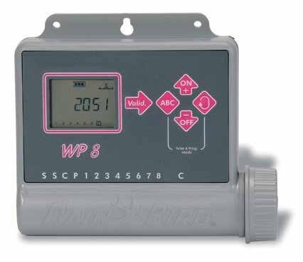 BATERIOVÉ OVLÁDACÍ JEDNOTKY ŘADA WP: WP-2, WP-4, WP-6, WP-8 Elektronická bateriová ovládací jednotka Jednotka WP je určena na aplikace kde není k dispozici zdroj elektrické energie.