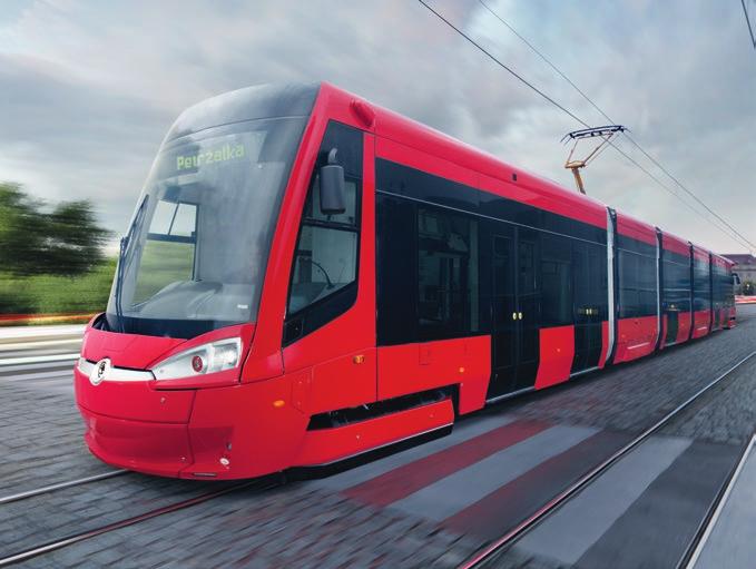 plné nízkopodlažnosti. Platformu ForCity tvoří tramvaje s otočnými podvozky, neotočnými podvozky a jejich kombinace.