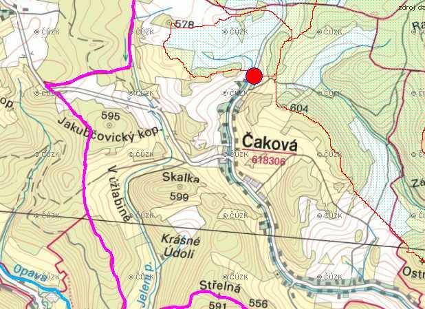 Vlastní území obce Čaková je ohroženo především dvěma typy povodní.