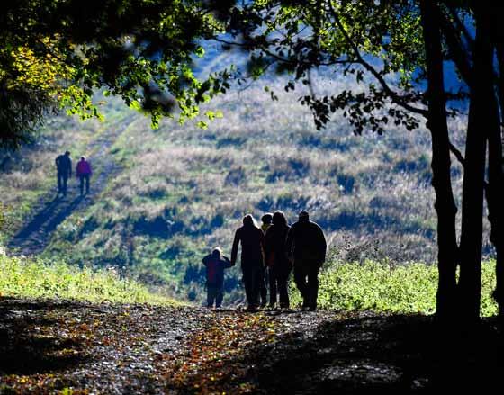 22 kam za turistikou príloha Okres Trenčín Náučný chodník Trasa na Krasín Okruh trasy (3,5km) vedie z Dolnej Súče, následne okolo bývalého hradu Dolná Súča, okolo Krasína a naspäť do Dolnej Súče.