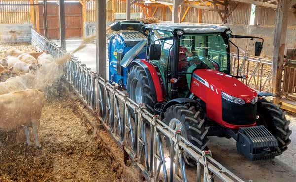 17 FROM OD MASSEY FERGUSON Robustní a moderní zadní náprava Traktory MF 4700, MF 5700 a MF 6700 jsou vyrobeny pro náročné práce, a aby splňovaly tyto požadavky, jsou