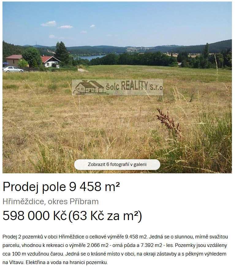 Pozemek č.