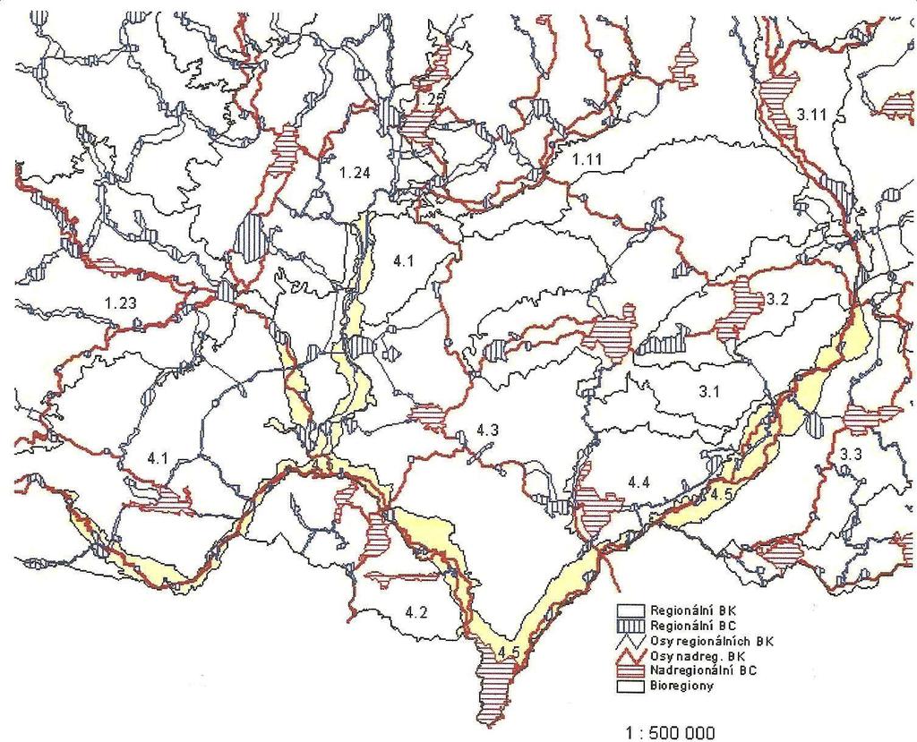 Dyjsko Moravský bioregion 4.5. C.II.5 Horninové prostředí a přírodní zdroje: Horninovým prostředím rozumíme svrchní část litosféry v dosahu lidské činnosti.