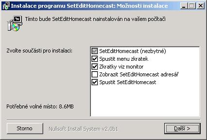 2 Instalace Požadavky systému: Počítač s Windows 95/98/ME/NT/2000/XP, jedním volným sériovým portem a 20 MB volného místa na disku.