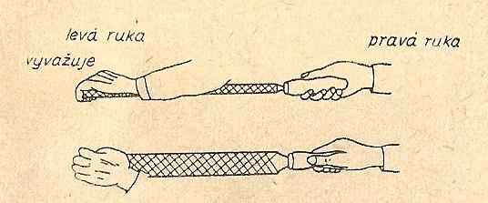 DRŽENÍ PILNÍKU při základním držení pilníku bereme rukojeť do dlaně pravé ruky, přičemž palec leží