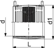 20 * 33 55 0,034 50 FF485700W 25 * 39 55 0,042 50 FF485701W 32 * 46 60 0,051 50 FF485702W 40 * 56 65 0,077 40 FF485703W 50 69 75 0,125 50 FF485704W 63 82 80 0,165 42 FF485705W * střeový oraz
