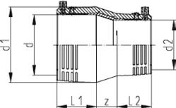 40 FF485834W 40-25 54 88 33 40 15 0,086 40 FF485836W 40-32 54 88 33 39 13 0,090 40 FF485835W 50-32 66 96 35 43 18 0,113 35 FF485837W 50-40 66 96