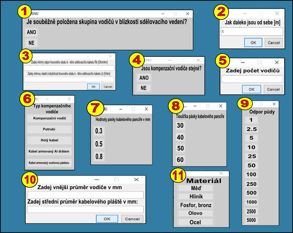 Program skočí do levé větve podmínky (viz vývojový diagram), kde se nejprve zavolá funkce, do které zadáme požadované parametry, a následně se spočítá požadovaný redukční činitel.