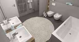 Vybavení koupelny a WC značky GROHE vodovodní baterie, LAUFEN sanita, interiérové dveře laminované SEPOS, terénní úpravy, venkovní dlažba.