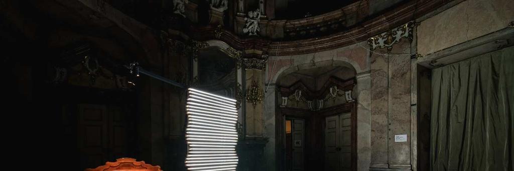 2.11 Hostující projekty Signal Festival světla v Praze 2017 12. 15. 10. 2017 / Colloredo-Mansfeldský palác / organizátor: Signal production, s.r.o. Instalace Wave Interference se rozkládá do tvaru světelné vlny.