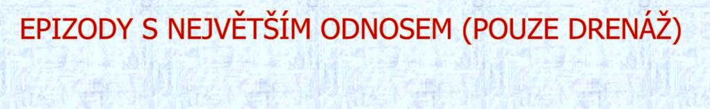 Datum (začátek SOE) Profil Q kulminační (l/s) Q_event podíl (%) Cfw metabolity (ng/l) Cfw mateřské látky (ng/l) Plodina Doba od poslední aplikace Odnos (mg) 5.6.