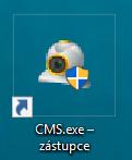 Program není třeba instalovat, stačí spustit soubor CMS.exe ze složky CMS.