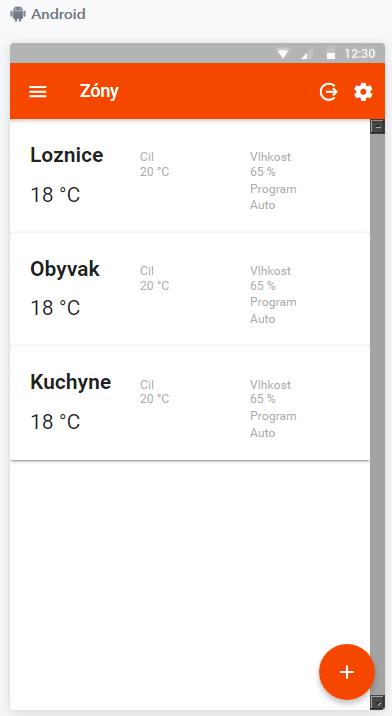 5. Testování... Obrázek 5.1: Testování aplikace v prohlížeči. 5.1.2 Pre-test dotazník Účastníci byli opět požádáni o vyplnění krátkého dotazníku před testem..1. Jaký operační systém (mobilní) používáte?