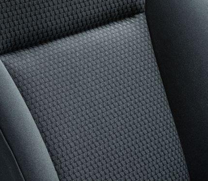 DYNAMIC ELEGANCE COMFORT TREND ČERNÁ A ORANŽOVÁ LÁTKA ČERNÁ A TMAVOŠEDÁ LÁTKA