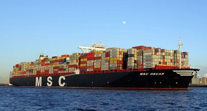 Obrázek 8 Kontejnerová loď od společnosti MSC (zdroj: [25]) Break bulk freighter or General Merchandise Ships Tyto lodě jsou určeny pro přepravu kusového zboží, které je zabaleno na palety, do pytlů