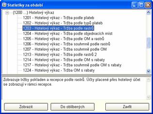 3 Ubytovací poplatky Použijte příkaz "Uzávěrky" v hlavní nabídce programu a položku "Ubytovací poplatky".