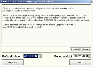 PLU pro službu poplatků lze nastavit v konfiguraci systémových parametrů. 4.8.