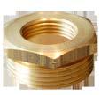 PRESSURE: 1,6 Mpa TYP 1 TYP 2 A A Brass fittings STANDARD THREAD: G, ISO 228-1 MATERIAL: CW617N