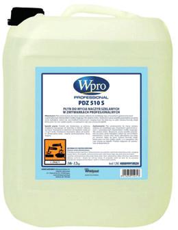 PROSTRIEDOK NA UMÝVANIE RIADU PRE PROFESIONÁLNE UMÝVAČKY RIADU KOMERČNÝ KÓD: PDZ 510 KOD 12NC: 488899910019 KOD EAN: 8015250154306 Koncentrovaný alkalický tekutý prostriedok na použitie v umývačkách