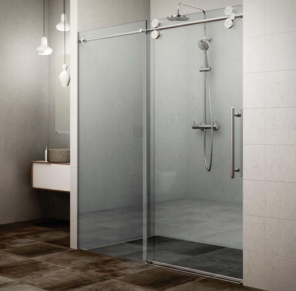 sprchové kouty / kinedoor line KID2 sprchové dveře posuvné pro instalaci do niky KID2 sprchové dveře posuvné univerzální LEVÉ a PRVÉ